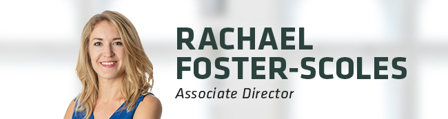 Rachael Foster-Scoles, Associate Director