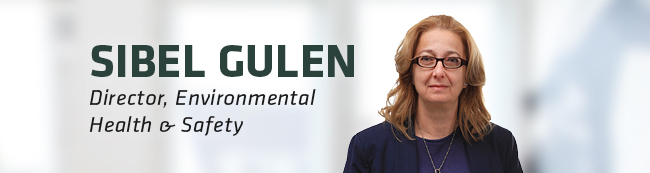 Sibel Gulen, Director, Environmental Health & Safety